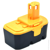 Unité(s) Batterie outillage électroportatif compatible Ryobi NiMH 18V 3Ah