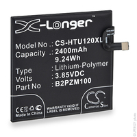 Blister(s) x 1 Batterie téléphone portable 3.85V 2400mAh