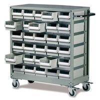 Premium steel trolley with ABS drawers