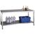 Heavy Duty Stainless steel workbench with lower shelf L x W - 1200 x 750mm