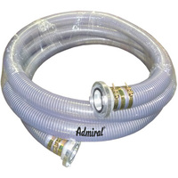 PVC-Spiral-Saugschlauch Admi®Vin 4 Zoll x 1/4 Zoll, Storz eingebunden, 30 m
