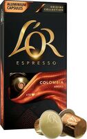Jacobs L`OR Colombia kávékapszula 10db (4029056)