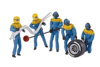 Carrera 21132 figurák - szerelők kék-sárga ruhában (GCB1038)