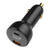 LDNIO C101 Car Charger, USB + USB-C, 100W + USB-C to USB-C Cable (Black)