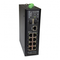 10 Port Industrial Managed AT/Passive PoE Switch - TP-SW8GAT/24-SFP