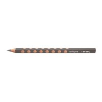 Színes ceruza LYRA Groove háromszögletű vastag sötét szürke
