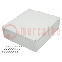 Enclosure: multipurpose; X: 360mm; Y: 400mm; Z: 121mm; EURONORD 3