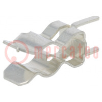 Fuse clips; cylindrical fuses; THT; 5x20mm; 6.3A; Pitch: 5mm; OG