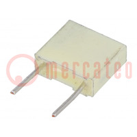 Capacitor: polyester; 3.3nF; 200VAC; 400VDC; 5mm; ±10%; -55÷105°C