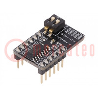 Module: transducer; A/D converter; MCP3432; 2.7÷5.5VDC; Ch: 4