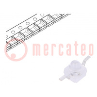 Emetteur IR; Gull wing; 940nm; transparent; 40mW; 12°; SMD; 100mA