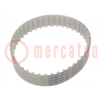 Timing belt; T10; W: 25mm; H: 4.5mm; Lw: 410mm; Tooth height: 2.5mm