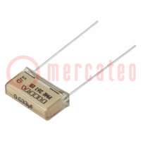 Capacitor: paper; 33nF; 300VAC; 15.2mm; ±10%; THT; PME261; 630VDC