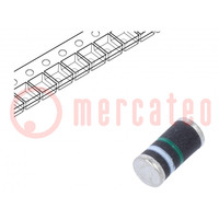 Diode: rectifying; SMD; 600V; 1A; DO213AB; Ufmax: 1.1V; Ifsm: 30A