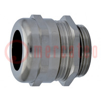 Cable gland; with earthing; PG9; IP68; brass; HSK-M-EMC