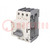 Motor breaker; 15kW; 230÷690VAC; for DIN rail mounting; IP20