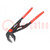 Pliers; adjustable,Cobra adjustable grip; Pliers len: 300mm