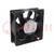 Ventilateur: DC; axial; 125x125x38mm; 232,8m3/h; 49dBA; à billes