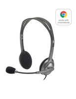 Logitech H111 Kopfhörer Kabelgebunden Kopfband Büro/Callcenter Grau
