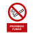 SEÑAL PROHIBIDO "PROHIBIDO FUMAR" (PVC 0.7MM) 30X40CM