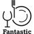 Logo zu »Fantastic« Teller flach, oval, Länge: 303 mm, Breite: 223 mm