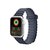 Dux Ducis Armband (Armor-Version) Apple Watch Ultra, SE, 9, 8, 7, 6, 5, 4, 3, 2, 1 (49, 45, 44, 42 mm) Silikon-Magnetband-Armband Blau