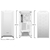 be quiet! Dark Base 701 Full Tower Gaming PC Case White 3 x Silent Wings 4 Fans ARGB with Controller