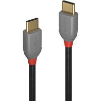 LINDY USB 2.0 Kabel Typ C/C Anthra Line M/M 2m
