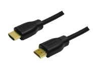 LogiLink 1m HDMI to HDMI - M/M HDMI-Kabel HDMI Typ A (Standard) Schwarz