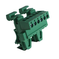 Camdenboss CTBPD96HJ/6FL terminal block 6 Green