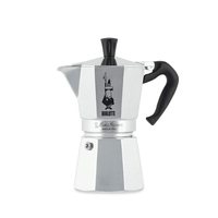 Bialetti Moka Express Mokka-Kanne 0,3 l Aluminium, Schwarz