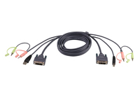 ATEN Cable KVM DVI-D single link USB de 5 m