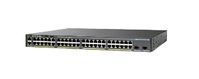 Cisco Catalyst WS-C2960XR-48LPS-I switch Gestionado L2 Gigabit Ethernet (10/100/1000) Energía sobre Ethernet (PoE) Negro