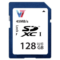 V7 VASDX128GUHS1R-2N memory card 128 GB SDXC Class 10