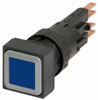 Eaton Q18LT-BL villanykapcsoló Nyomógombos kapcsoló Fekete, Kék