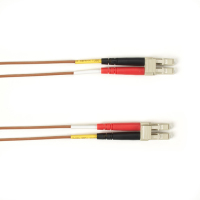 Black Box 10m, 2xLC InfiniBand/fibre optic cable LC OFNP OM3 Bruin