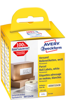Avery ASS0722430 samoprzylepne etykiety Prostokąt Na stałe Biały 110 szt.