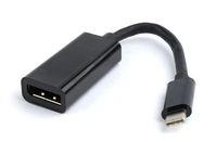 Gembird A-CM-DPF-01 USB graphics adapter 3840 x 2160 pixels Black