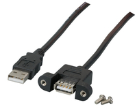 EFB Elektronik K5291SW.3V2 cable USB 3 m USB 2.0 USB A Negro