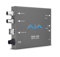 AJA HA5-12G-T videosignaalomzetter Actieve video-omzetter 4096 x 2160, -