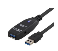 Microconnect USB3.0AAF15A USB Kabel 15 m USB 3.2 Gen 1 (3.1 Gen 1) USB A Schwarz