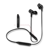 Qoltec 50816 fejhallgató és headset Vezeték nélküli Hallójárati Hívás/zene Micro-USB Bluetooth Fekete