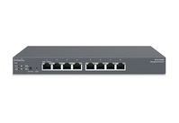 EnGenius ECS1008P commutateur réseau Géré L2 Gigabit Ethernet (10/100/1000) Connexion Ethernet, supportant l'alimentation via ce port (PoE) Noir