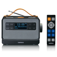 Lenco PDR-065BK Radio Tragbar Digital Schwarz