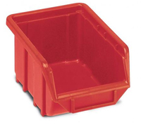 Terry 1000433 Cassetta degli attrezzi Small parts box Plastica Rosso