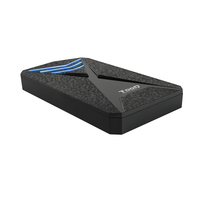 TooQ TQE-2550BL caja para disco duro externo Carcasa de disco duro/SSD Negro 2.5"
