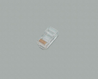 BKL Electronic 142141 wire connector 4-pin 4P/4C (RJ10) Transparent