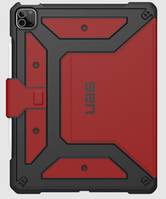 Urban Armor Gear 122946119393 tablet case 32.8 cm (12.9") Folio Black, Red