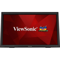 Viewsonic TD2423 computer monitor 59,9 cm (23.6") 1920 x 1080 Pixels Full HD LED Touchscreen Multi-gebruiker Zwart