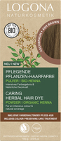 LOGONA Pflanzen-Haarfarbe aschbraun 100 g